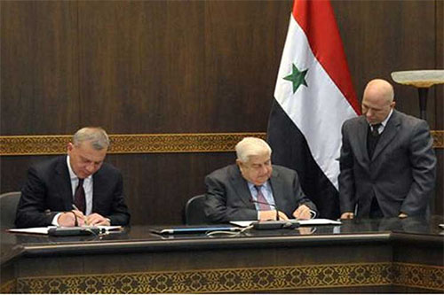 Siria y Rusia acuerdan cooperación económica, comercial y científica
